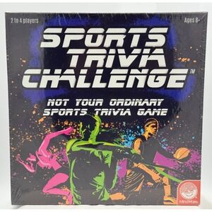 Sports Trivia Challenge Board Game - 2017 MindWare - New In Original Packaging